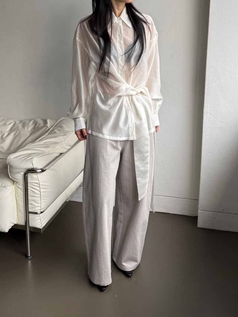 TAUPE韓國直郵女士新款推薦休閑時尚人氣熱賣職業26春夏休閑褲TAUPE休閑褲