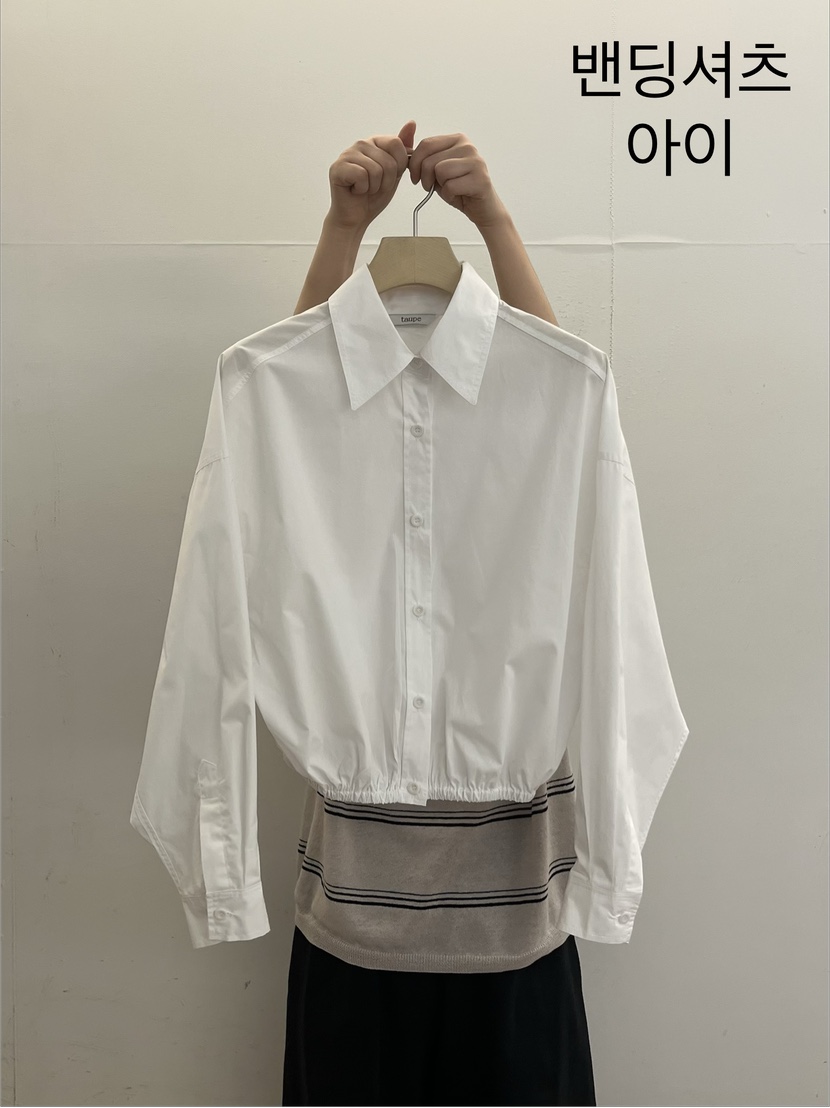 TAUPE韓國代購女士新品熱賣人氣時尚推薦26春夏襯衫蕾絲衫TAUPE襯衫/蕾絲衫圖色1