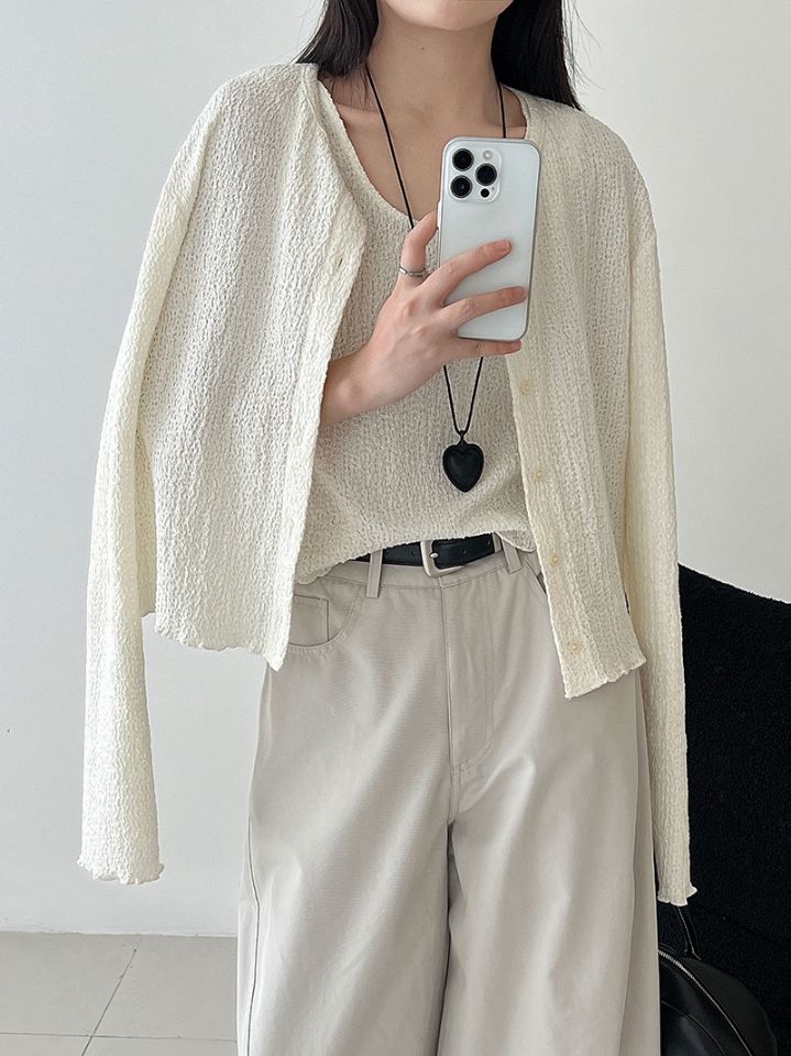 STAY HERE韓國東大門直郵女士新款職業26春夏時尚套裝套裝STAY HERE套裝