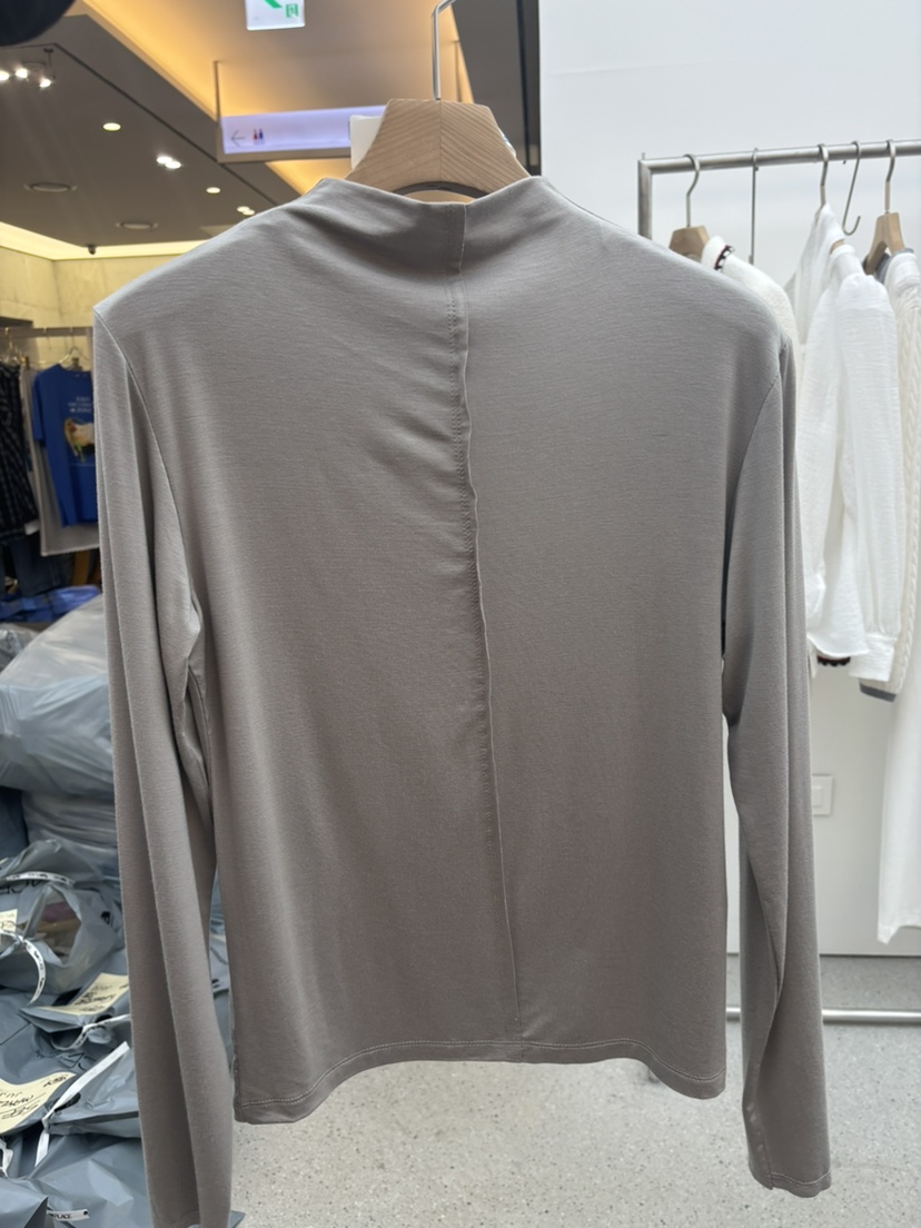 JUJU東大門實拍女裝新款真品時尚休閑26春夏職業推薦長袖T恤JUJU長袖T恤圖色4