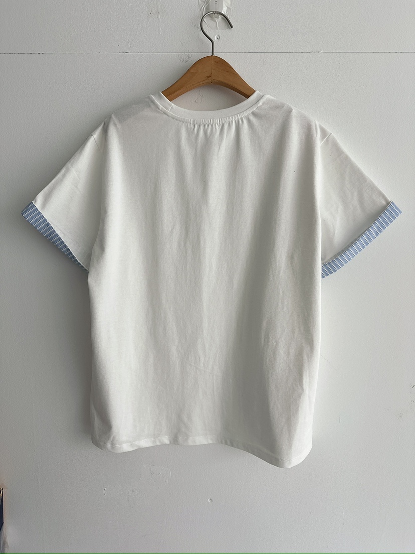 BLEECKER東大門實拍女裝新款熱賣休閑推薦人氣職業26春夏T恤BLEECKERT恤