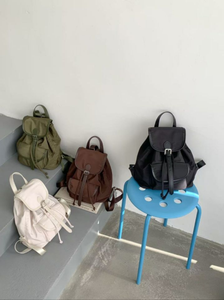 TROUVAILLE韓國代購女裝新款時尚職業推薦26春夏雙肩背包TROUVAILLE雙肩背包