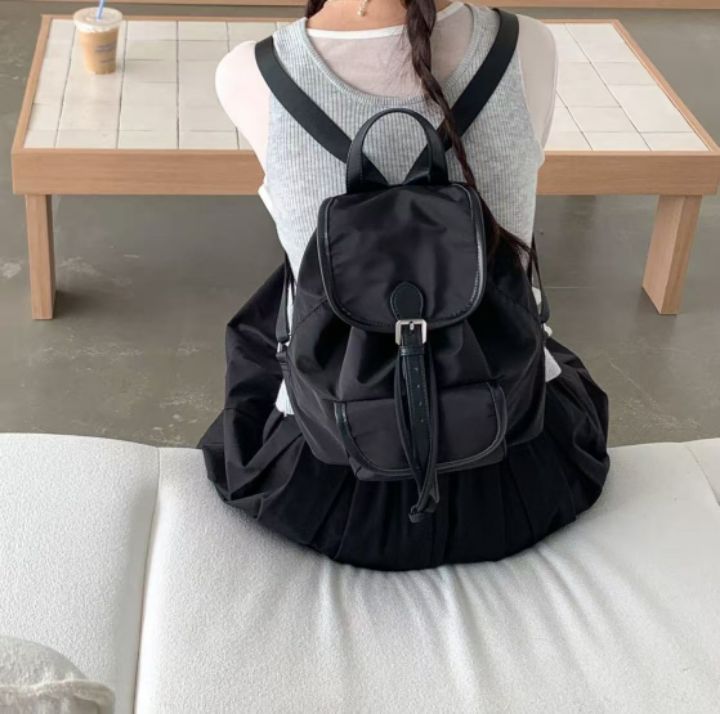 TROUVAILLE韓國代購女裝新款時尚職業推薦26春夏雙肩背包TROUVAILLE雙肩背包