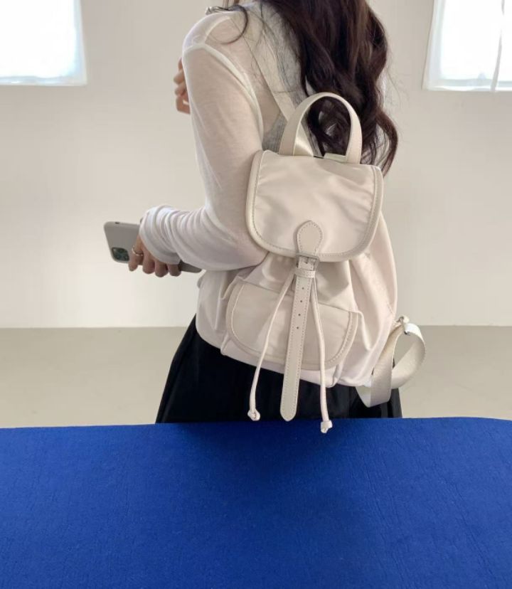 TROUVAILLE韓國代購女裝新款時尚職業推薦26春夏雙肩背包TROUVAILLE雙肩背包