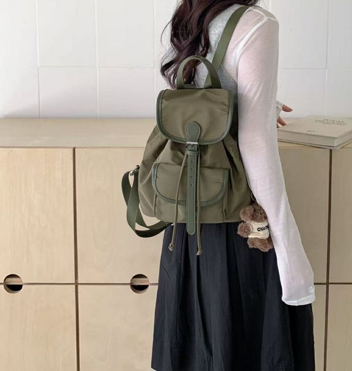 TROUVAILLE韓國代購女裝新款時尚職業推薦26春夏雙肩背包TROUVAILLE雙肩背包