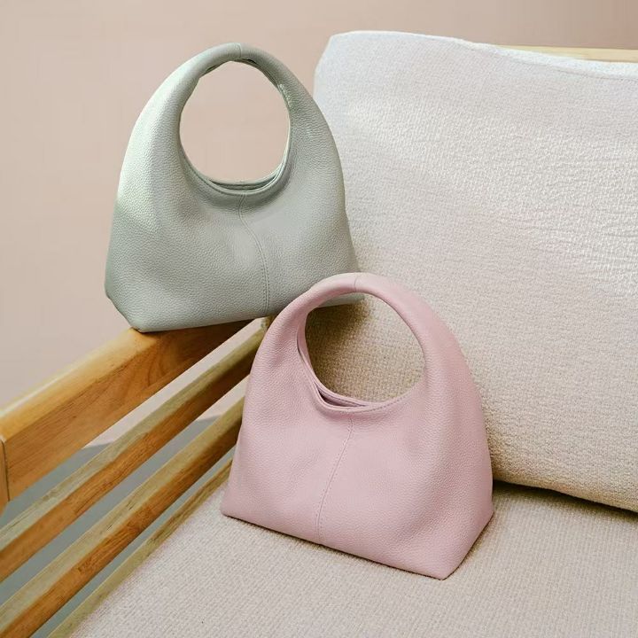 TROUVAILLE韓國直郵實拍女裝新款時尚職業單肩斜跨包牛皮TROUVAILLE單肩/斜跨包