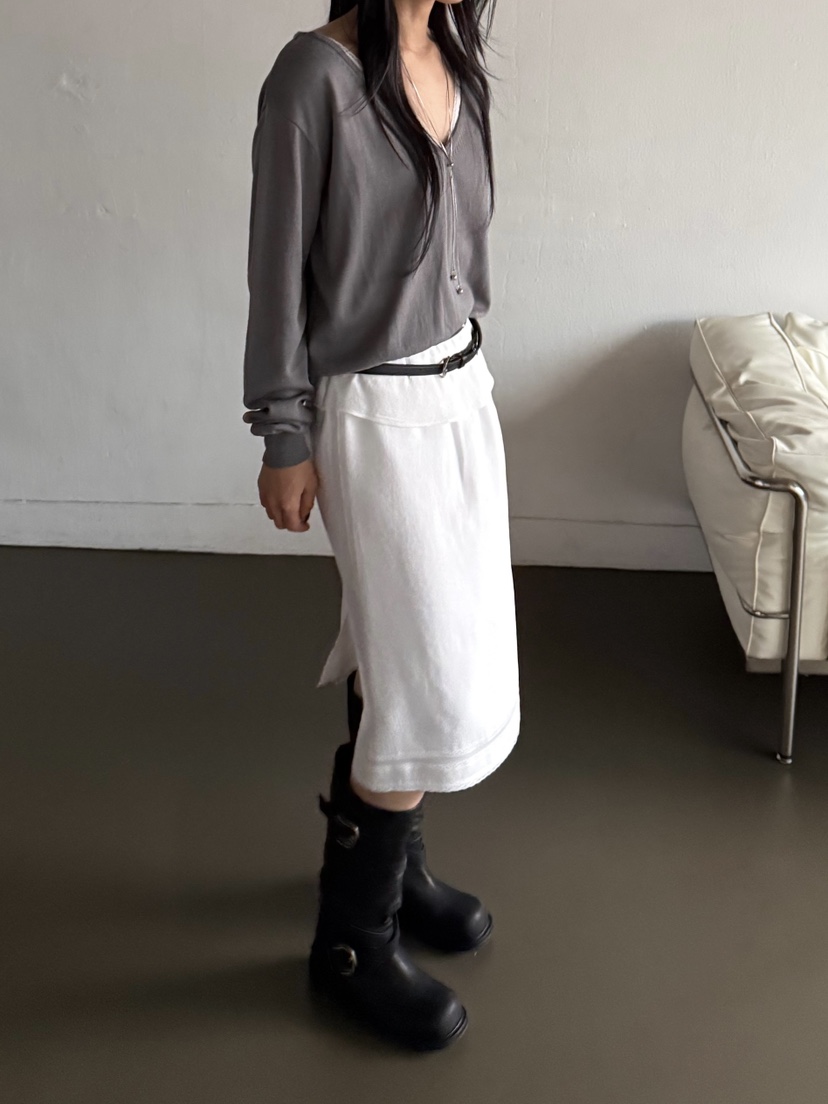 TAUPE韓國東大門代購女裝新品26春夏職業人氣半身裙中短裙TAUPE半身裙/中短裙