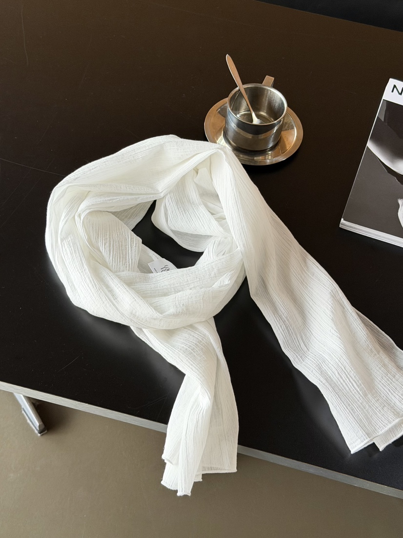 TAUPE東大門代購女裝新款休閑26春夏人氣圍巾披肩透明圍巾TAUPE圍巾/披肩