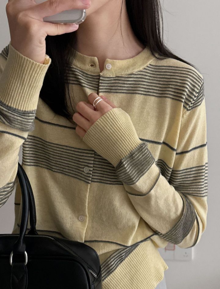 STAY HERE東大門實拍女裝新款時尚熱賣休閑職業26春夏針織衫STAY HERE針織衫