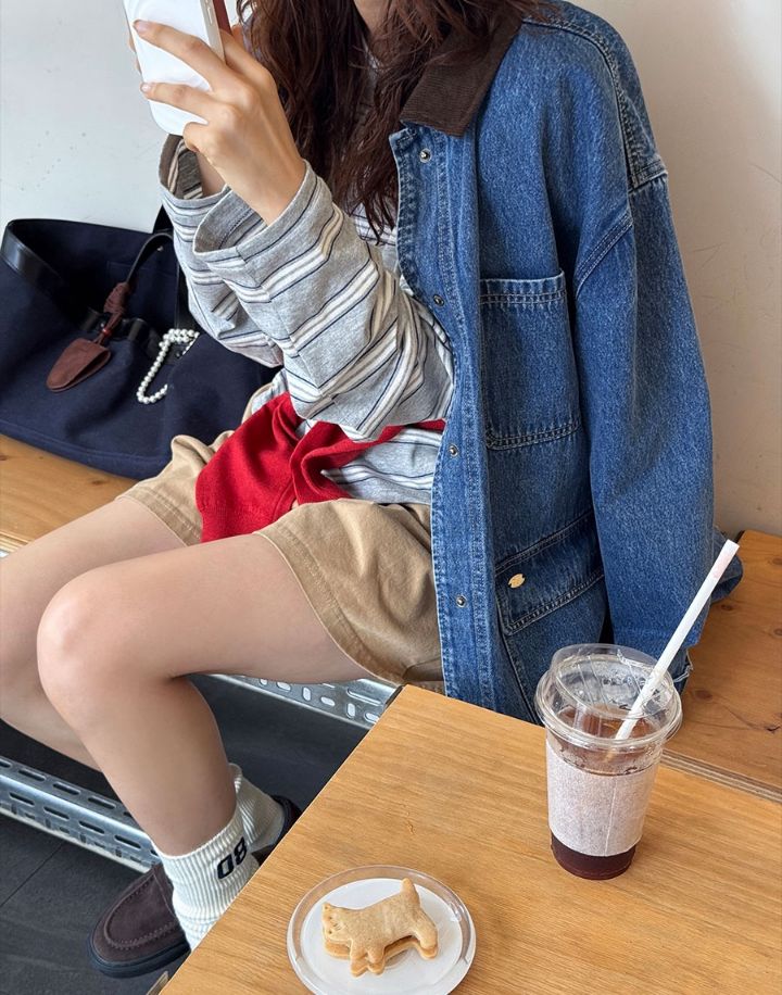 STAY HERE東大門直郵女裝新品休閑人氣真品熱賣推薦夾克STAY HERE夾克