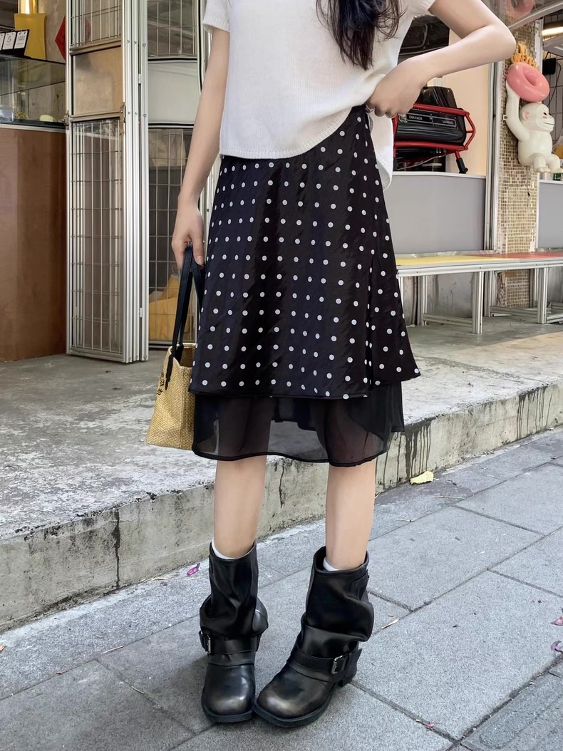 VIVANI韓國東大門代購女裝新款26春夏人氣時尚半身裙中短裙VIVANI半身裙/中短裙