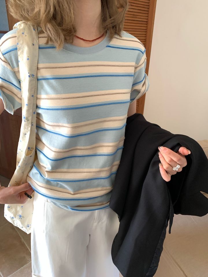 STAY HERE東大門直郵女裝新品人氣推薦職業時尚熱賣休閑T恤STAY HERET恤