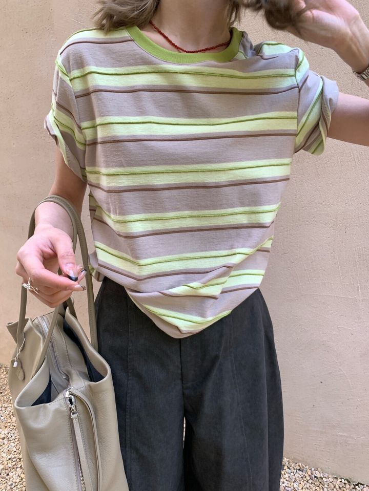 STAY HERE東大門直郵女裝新品人氣推薦職業時尚熱賣休閑T恤STAY HERET恤