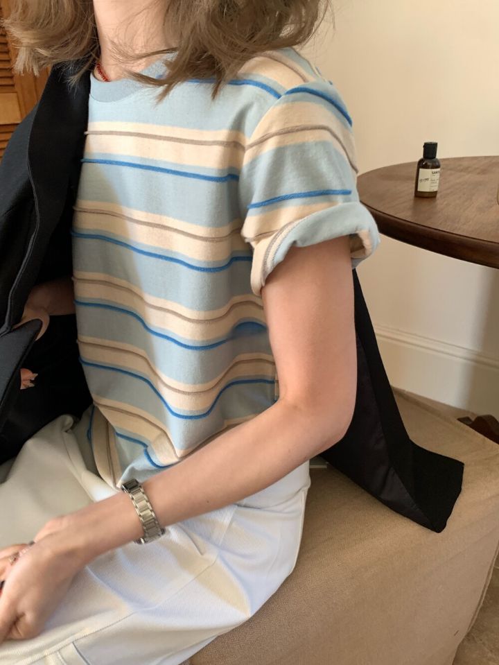 STAY HERE東大門直郵女裝新品人氣推薦職業時尚熱賣休閑T恤STAY HERET恤