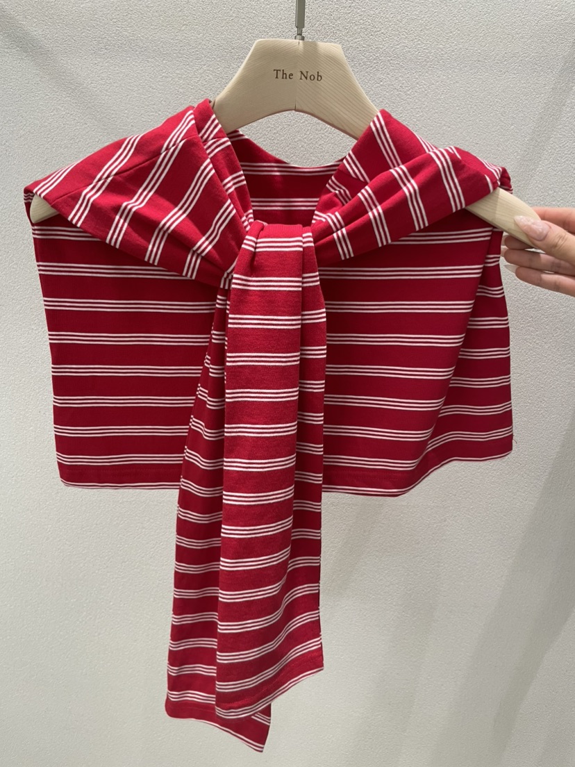 NOB東大門實拍女裝新款熱賣職業休閑推薦26春夏圍巾披肩圍巾NOB圍巾/披肩圖色1