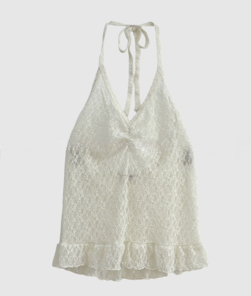 A-CUT韓國代購女士新品26春夏推薦人氣熱賣吊帶背心蕾絲A-CUT吊帶/背心圖色1