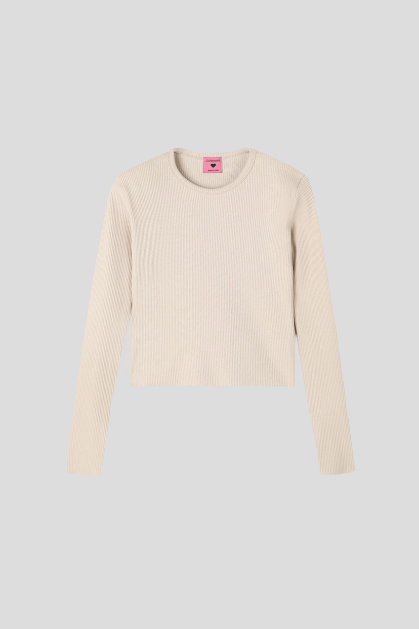 OURWAVE/OUR ROOM韓國直郵女裝新款26春夏時尚真品長袖T恤Our Wave/Our Room長袖T恤圖色3