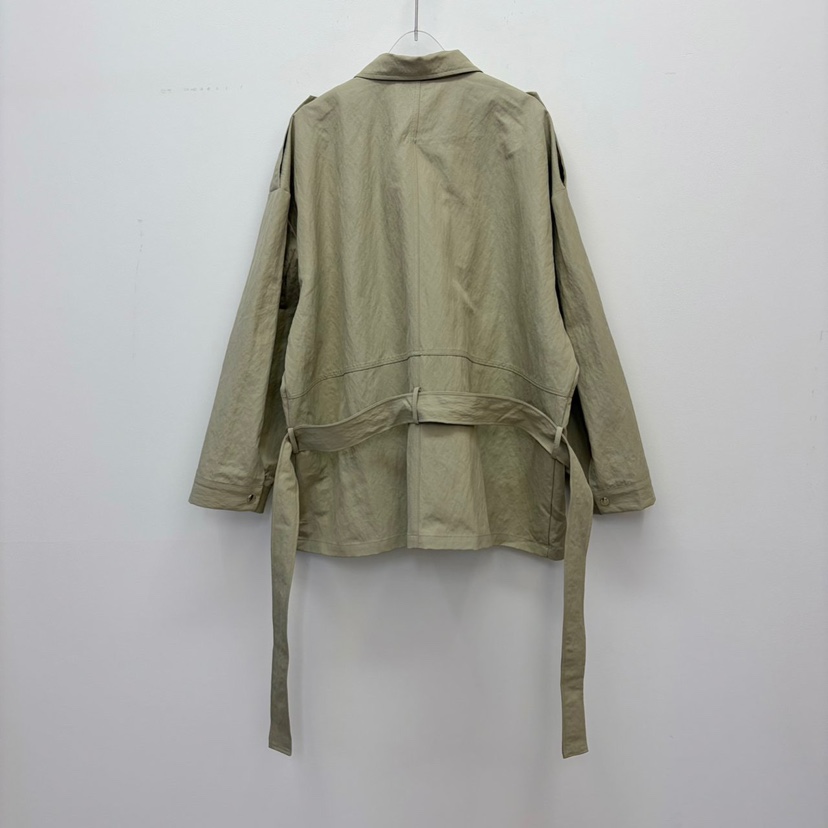 REVE CITE-L韓國東大門直郵女裝新品職業夾克含腰帶涂層REVE CITE-L夾克