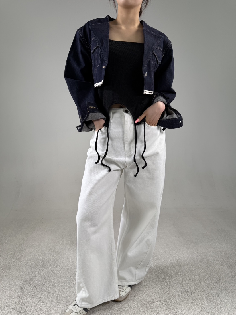 SHIRRING韓國直郵實拍女裝新款熱賣26春夏職業襯衫蕾絲衫SHIRRING襯衫/蕾絲衫