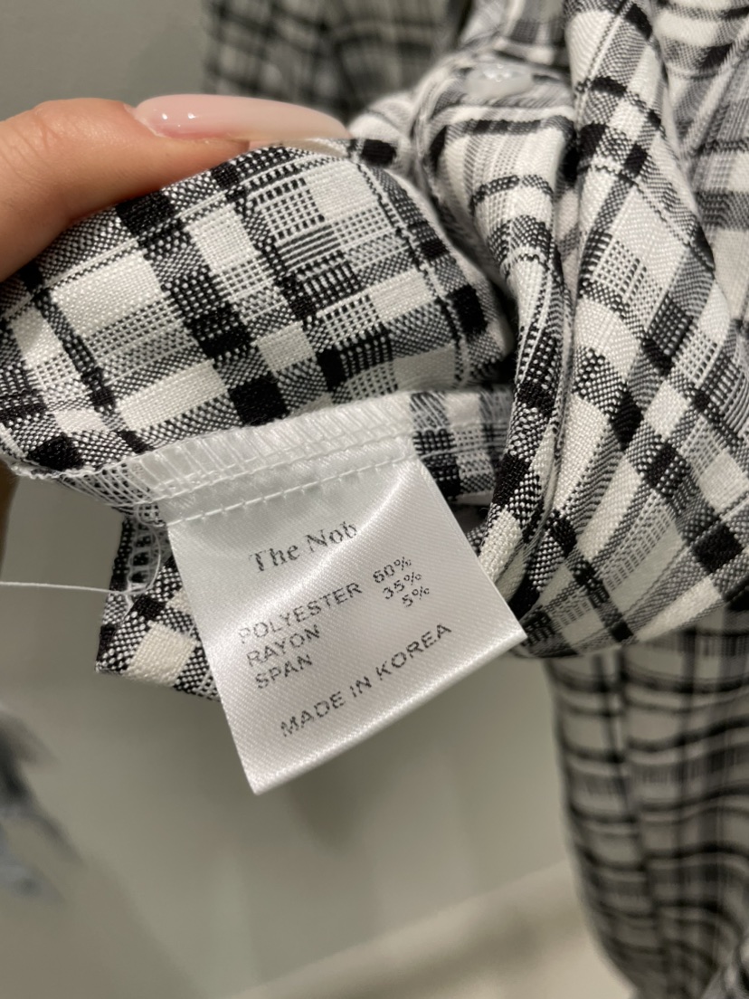 NOB韓國直郵女士新品真品26春夏職業人氣時尚熱賣襯衫蕾絲衫NOB襯衫/蕾絲衫