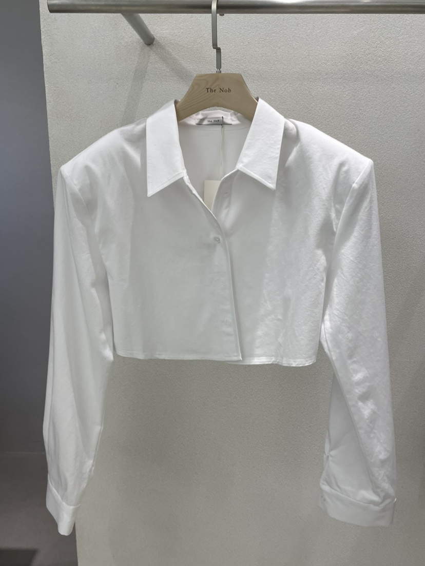 NOB韓國直郵女士新品真品26春夏職業人氣時尚熱賣襯衫蕾絲衫NOB襯衫/蕾絲衫圖色1