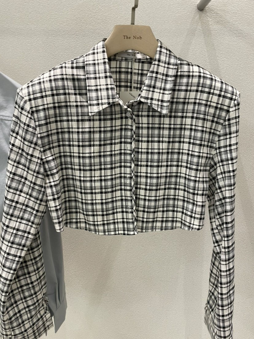 NOB韓國直郵女士新品真品26春夏職業人氣時尚熱賣襯衫蕾絲衫NOB襯衫/蕾絲衫圖色3