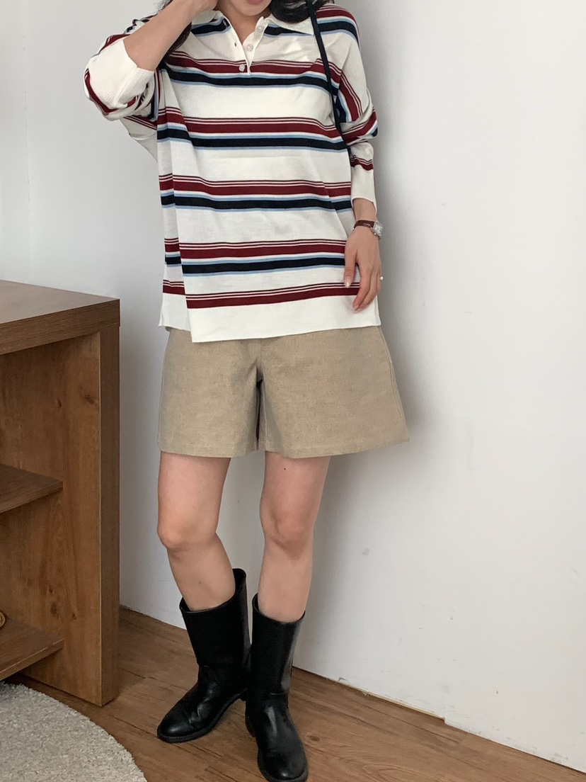 BLEECKER韓國直郵實拍女裝新款時尚熱賣休閑人氣26春夏針織衫BLEECKER針織衫