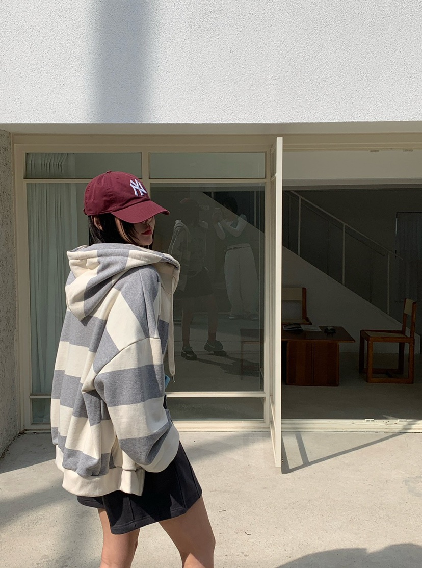 REVE CITE-L東大門實拍女士新品人氣時尚26春夏夾克連帽REVE CITE-L夾克