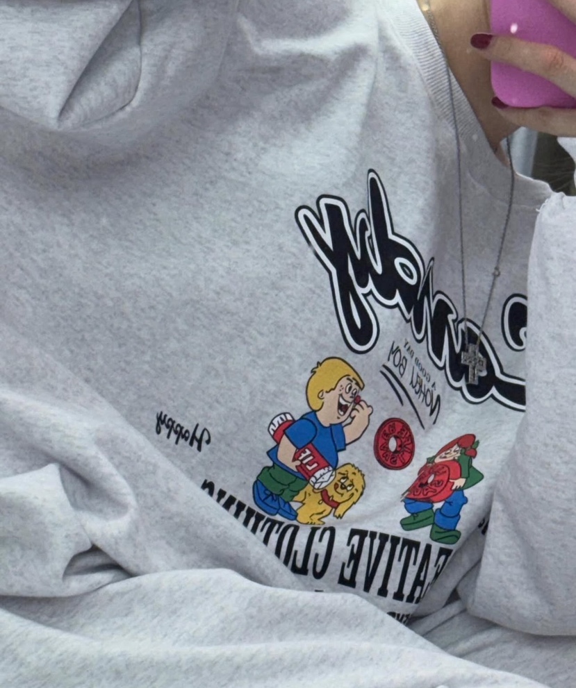 A-CUT東大門實拍女士新款真品26春夏人氣推薦熱賣職業衛衣A-CUT衛衣