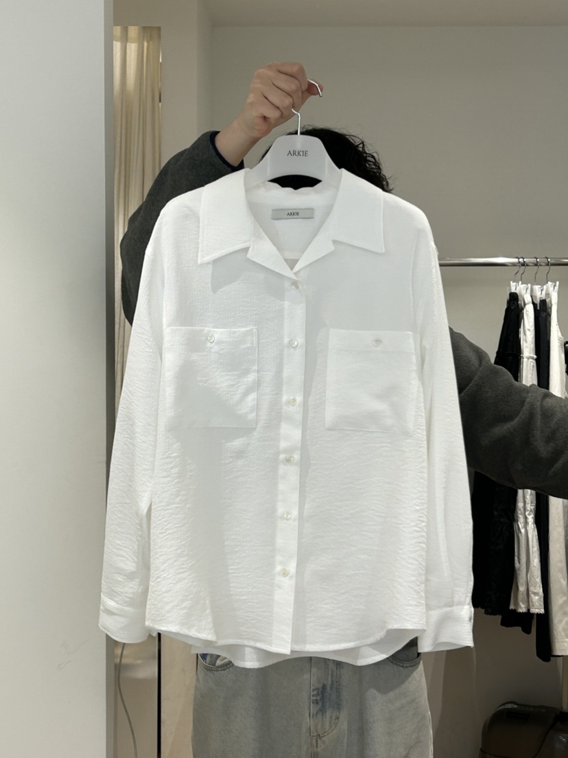 ARKIE/TAF東大門實拍女裝新款時尚推薦真品職業襯衫蕾絲衫ARKIE/TAF襯衫/蕾絲衫圖色1