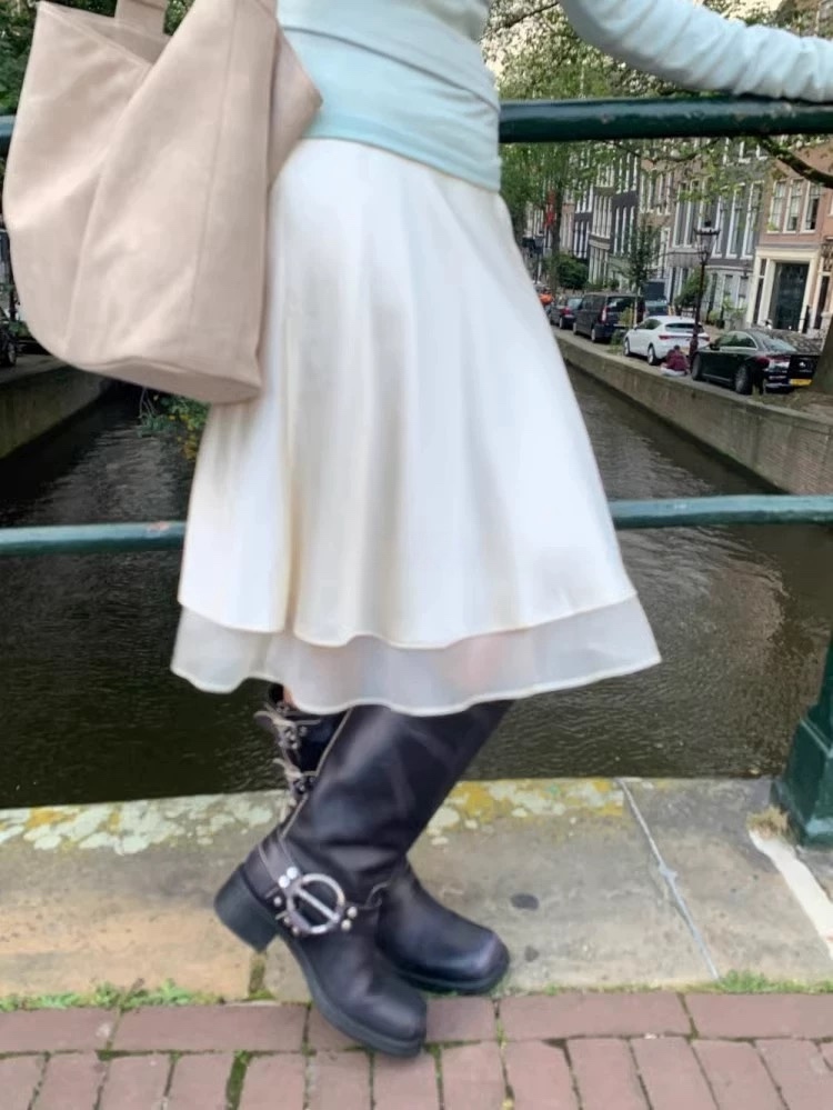 VIVANI韓國直郵實拍女士新款職業熱賣休閑推薦半身裙中短裙VIVANI半身裙/中短裙