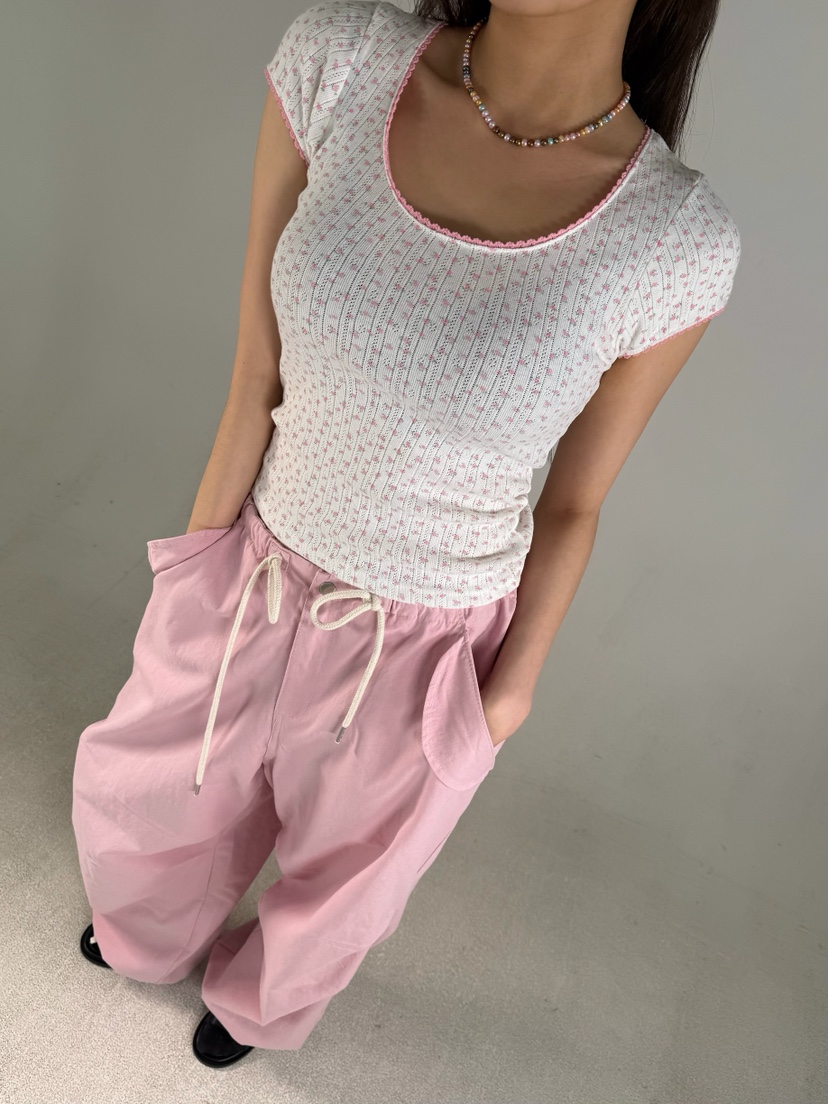 SHIRRING東大門直郵女士新品真品職業熱賣時尚推薦休閑T恤SHIRRINGT恤