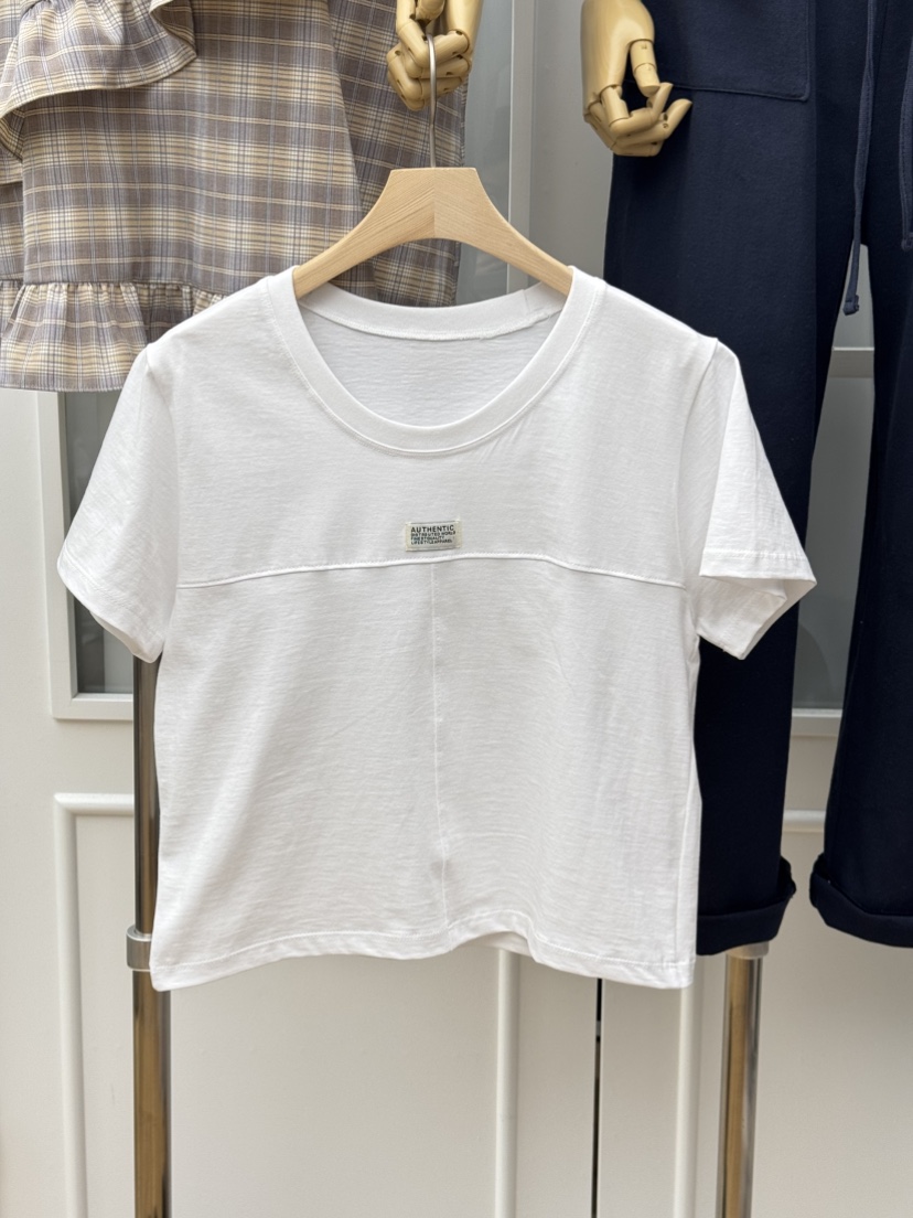 RE:FRESH-L韓國直郵實拍女裝新品熱賣推薦26春夏職業T恤RE:FRESHT恤圖色1