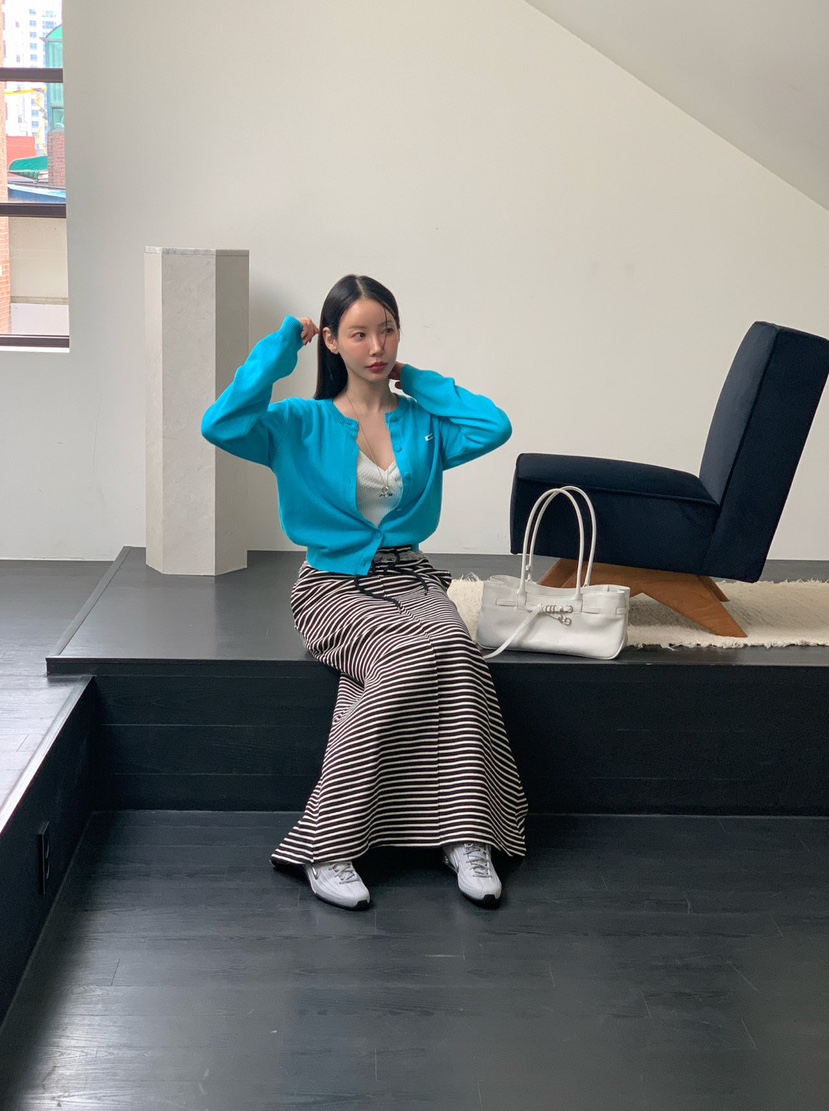 REVE CITE-L韓國直郵女士新品人氣熱賣職業休閑真品長裙REVE CITE-L長裙