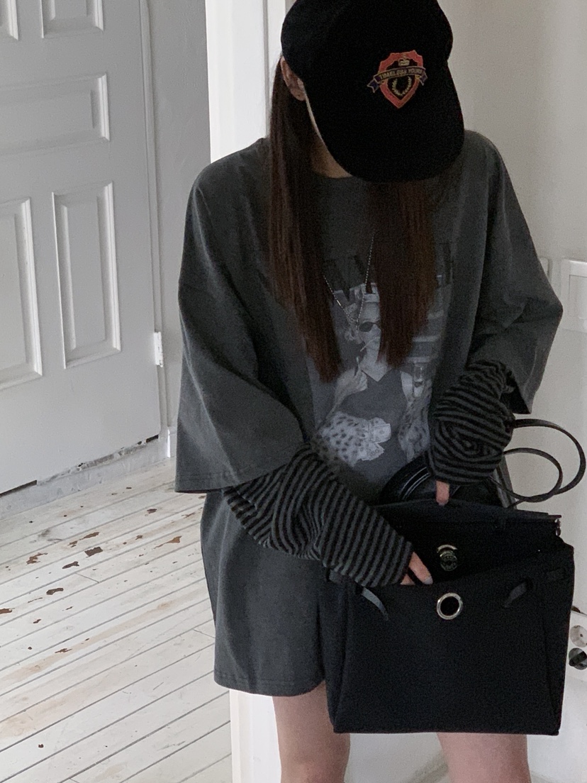 OURWAVE/OUR ROOM韓國直郵實拍女士新款職業26春夏長袖T恤Our Wave/Our Room長袖T恤