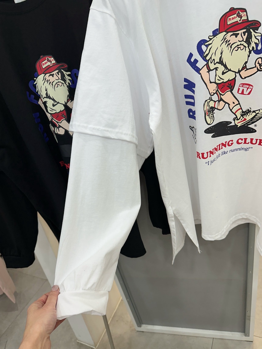 A-CUT東大門實拍女裝新款人氣真品熱賣休閑26春夏長袖T恤A-CUT長袖T恤