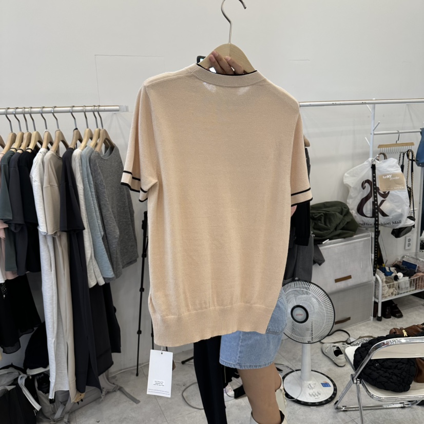 FUNNY POWDER韓國直郵女士新品熱賣時尚26春夏推薦針織衫THE FUNNY針織衫