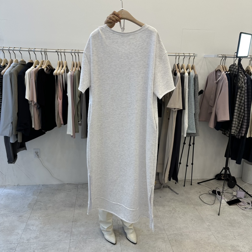 FUNNY POWDER東大門代購女士新品職業人氣時尚連衣裙含腰繩THE FUNNY連衣裙