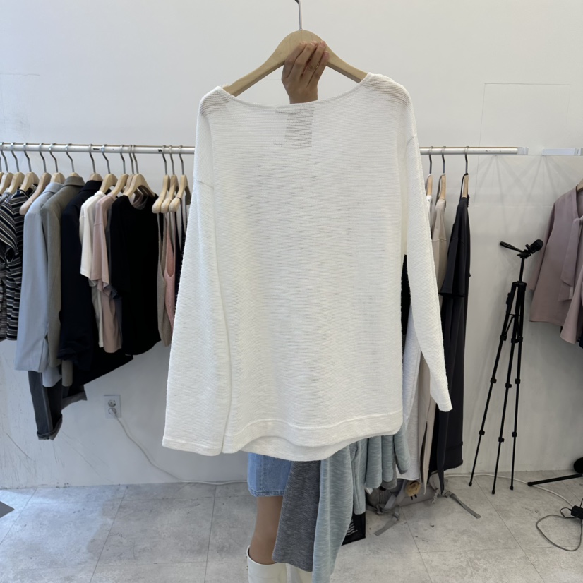 FUNNY POWDER韓國直郵女士新品人氣時尚真品職業長袖T恤THE FUNNY長袖T恤