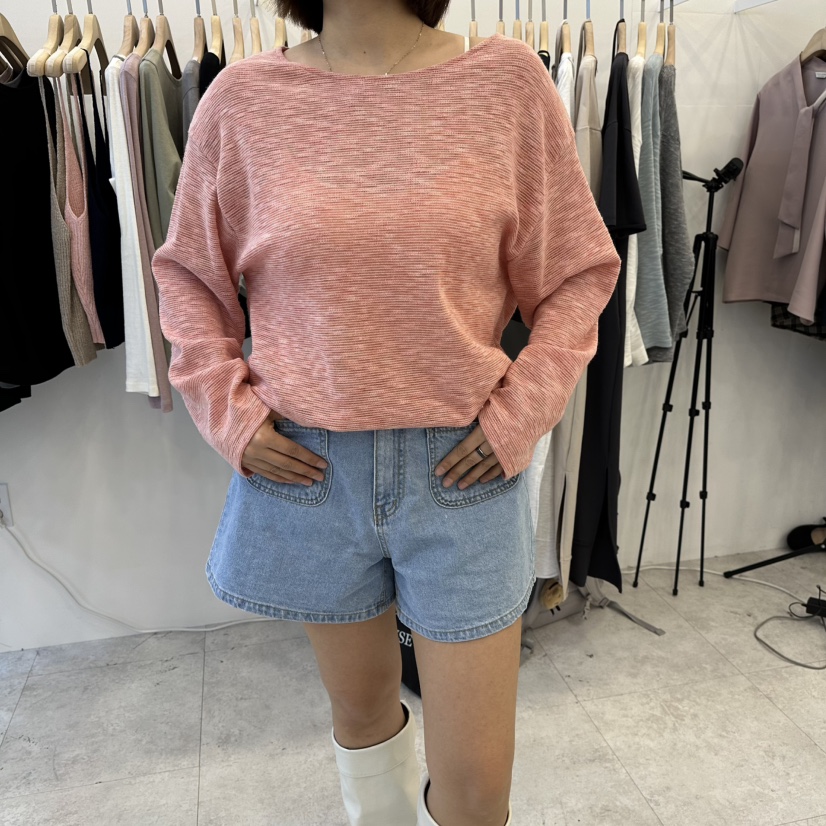 FUNNY POWDER韓國直郵女士新品人氣時尚真品職業長袖T恤THE FUNNY長袖T恤圖色4