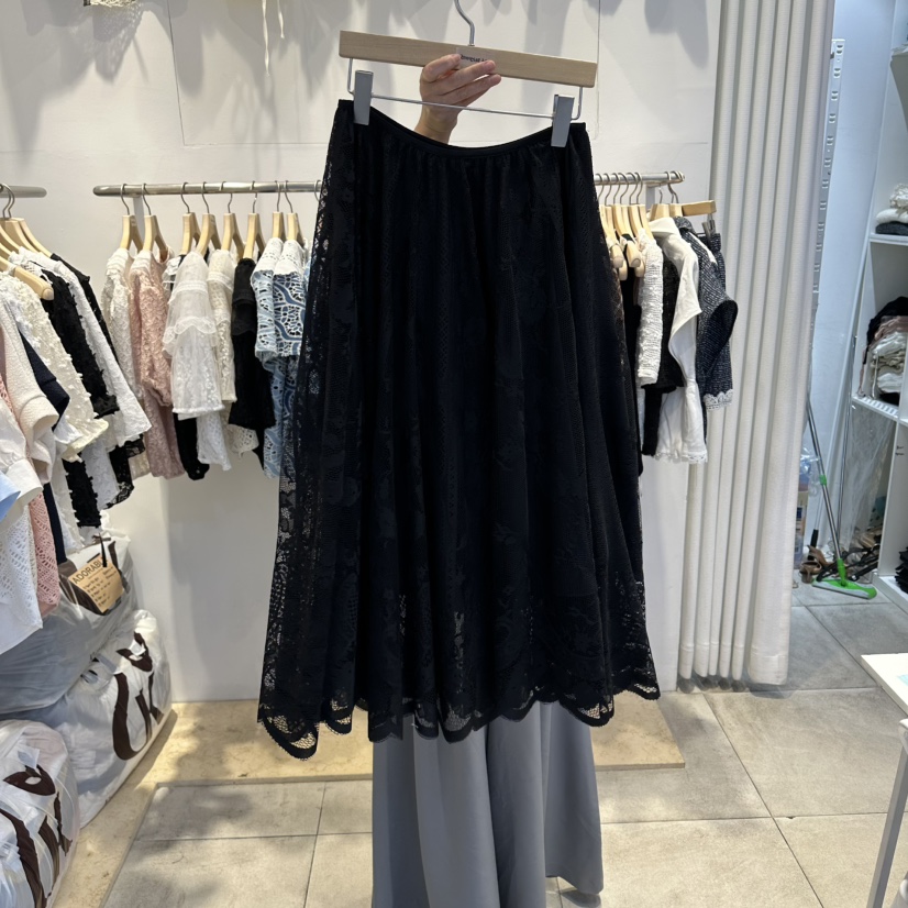 LADYBUG/ADORABLE東大門代購女裝新款職業休閑熱賣長裙蕾絲LADYBUG/ADORABLE長裙