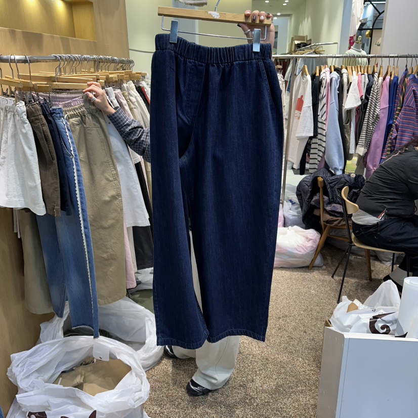 OTGEULY韓國直郵女裝新款人氣熱賣時尚26春夏休閑真品休閑褲OTGEULY/衣架牌休閑褲圖色1