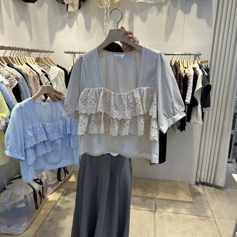 LADYBUG/ADORABLE東大門直郵女裝新款職業人氣襯衫蕾絲衫LADYBUG/ADORABLE襯衫/蕾絲衫圖色2