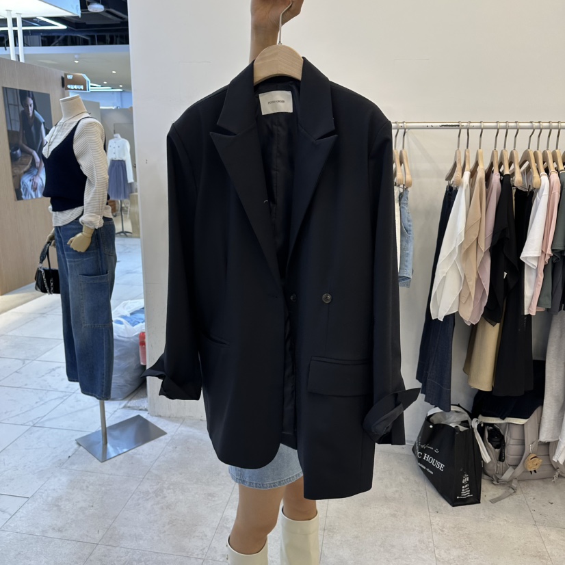 FUNNY POWDER東大門直郵女士新品職業熱賣時尚26春夏夾克THE FUNNY夾克圖色2