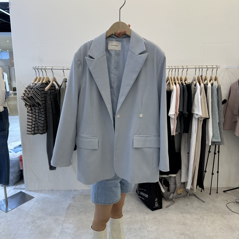 FUNNY POWDER東大門直郵女士新品職業熱賣時尚26春夏夾克THE FUNNY夾克圖色3