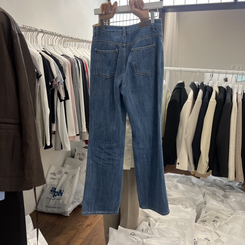 UNDERSTANDING韓國代購女裝新款時尚職業26春夏休閑牛仔褲UNDERSTANDING牛仔褲