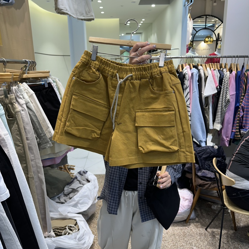 OTGEULY韓國直郵女士新款推薦休閑26春夏熱賣職業真品短褲OTGEULY/衣架牌短褲圖色2