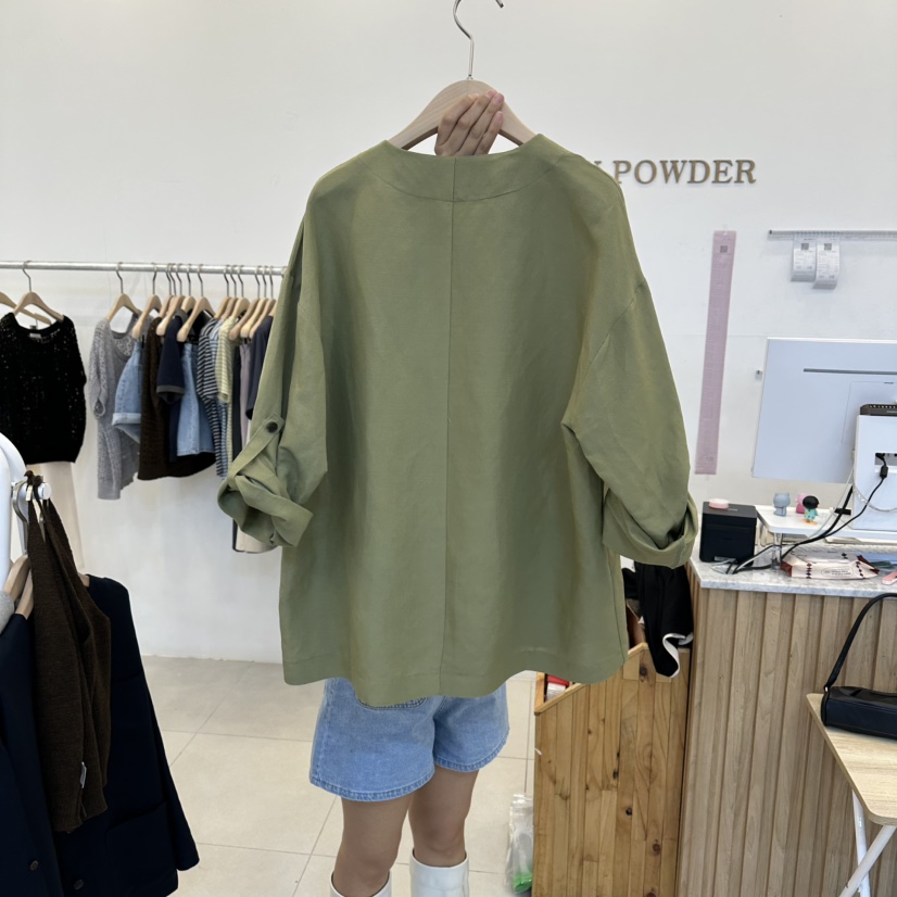 FUNNY POWDER東大門實拍女裝新款推薦熱賣職業真品休閑夾克THE FUNNY夾克