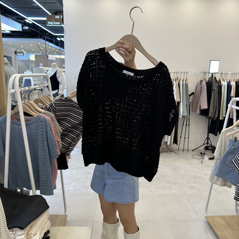 FUNNY POWDER韓國代購女裝新款休閑職業熱賣人氣推薦針織衫THE FUNNY針織衫圖色5