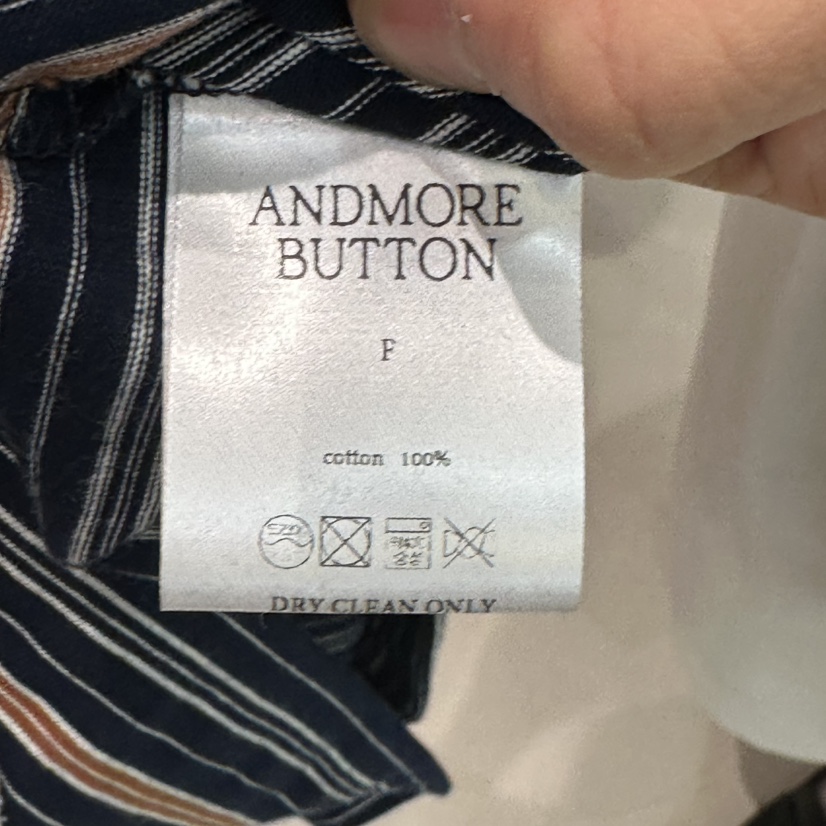 ANDMORE BUTTON韓國直郵女裝新款時尚休閑真品推薦人氣T恤ANDMORE BUTTONT恤